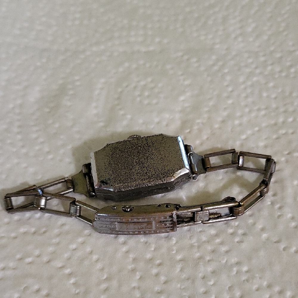 Vintage Silver and Blue Watch - Picture 4 of 5